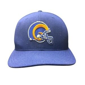 St Louis Rams Vintage Super Bowl New Era 59Fifty Hat Size 7 3/8 Wool Made In USA